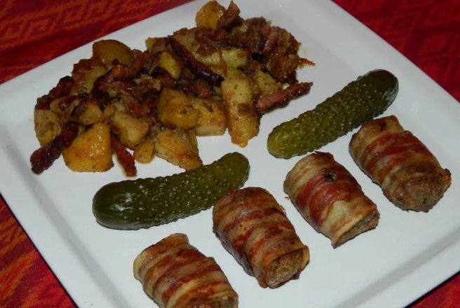 Chiftele in bacon