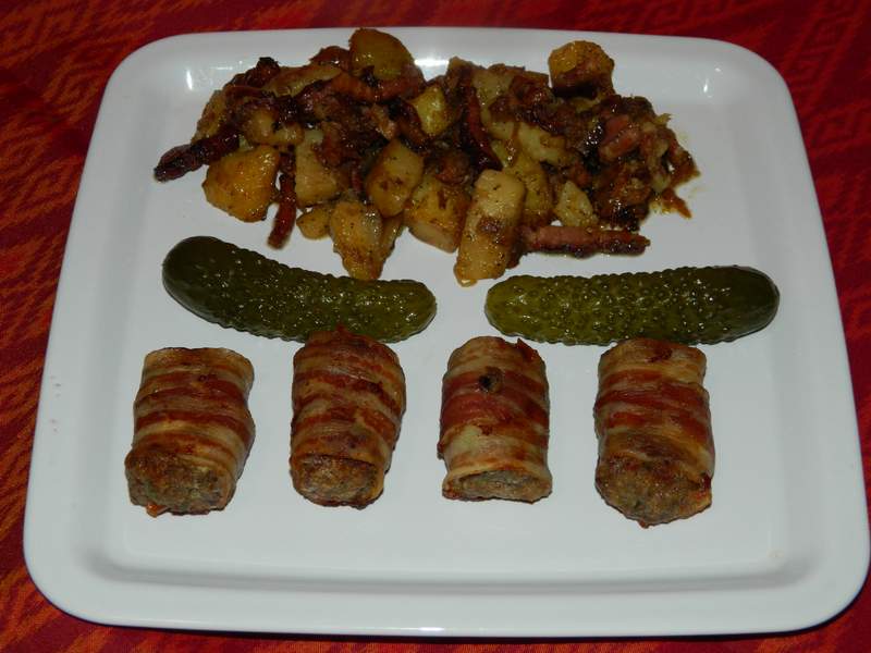 Chiftele in bacon