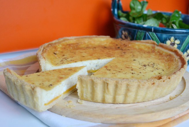 Aperitiv quiche cu branzeturi