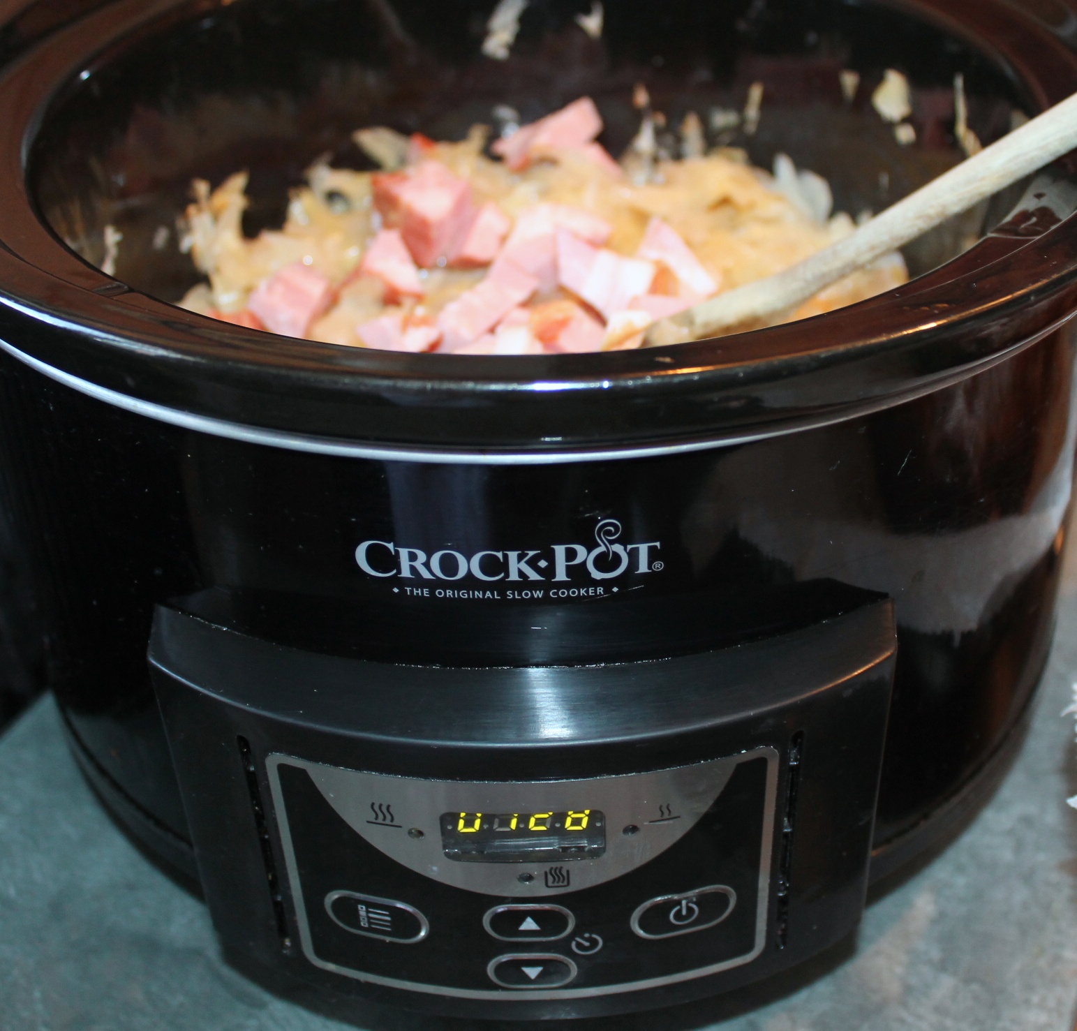 Varza murata cu sunculita afumata, la slow cooker Crock-Pot