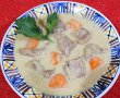 Blanquette de veau -tocana frantuzeasca de vitel-9