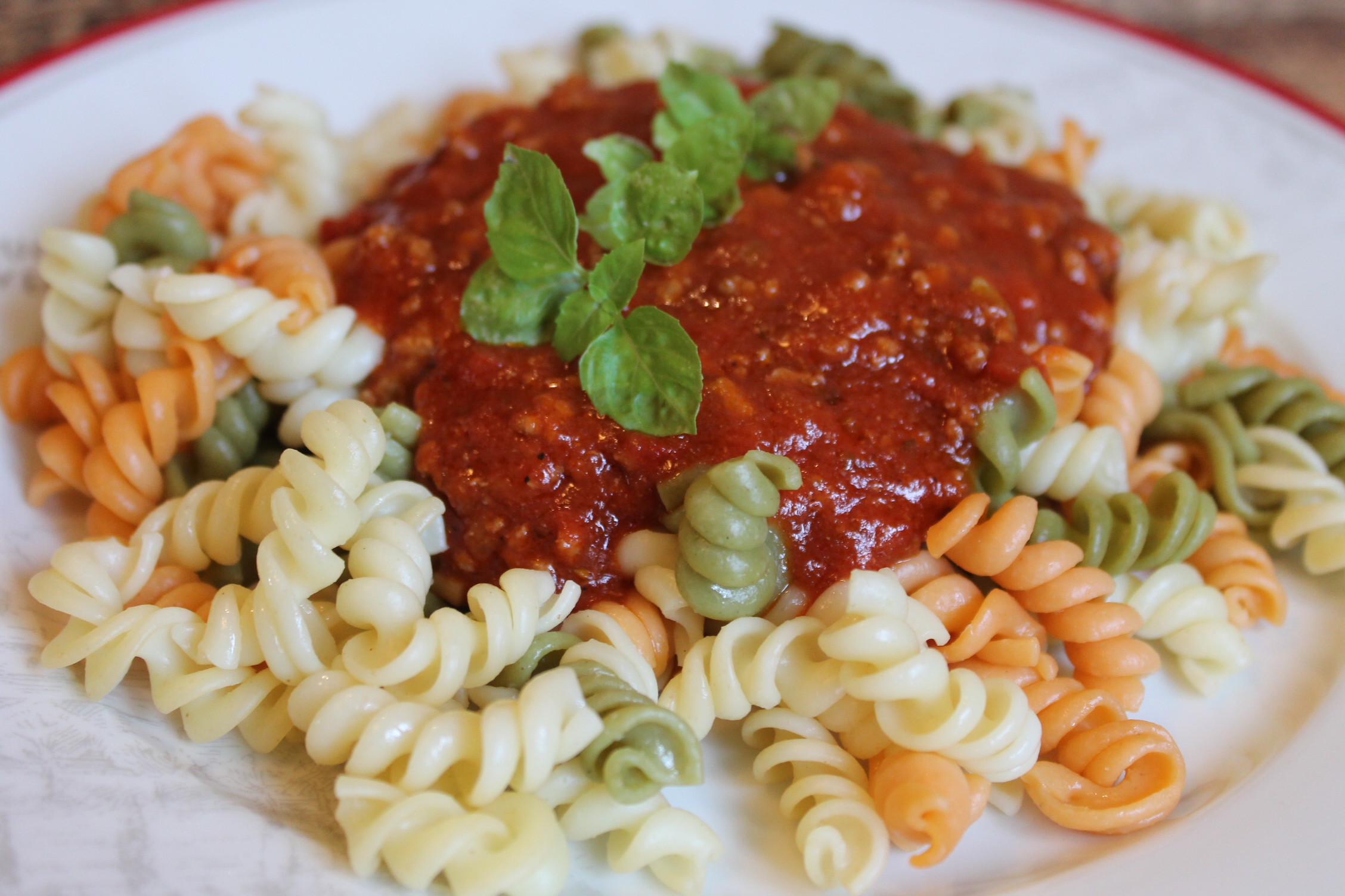 Fusilli Bolognese