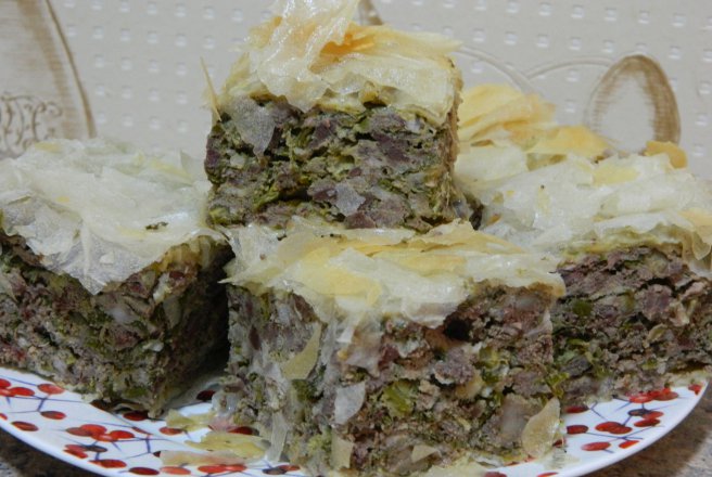 Drob de caprioara in foaie de placinta