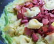 Capelletti cu jambon, sos de pastai verzi si praz-7