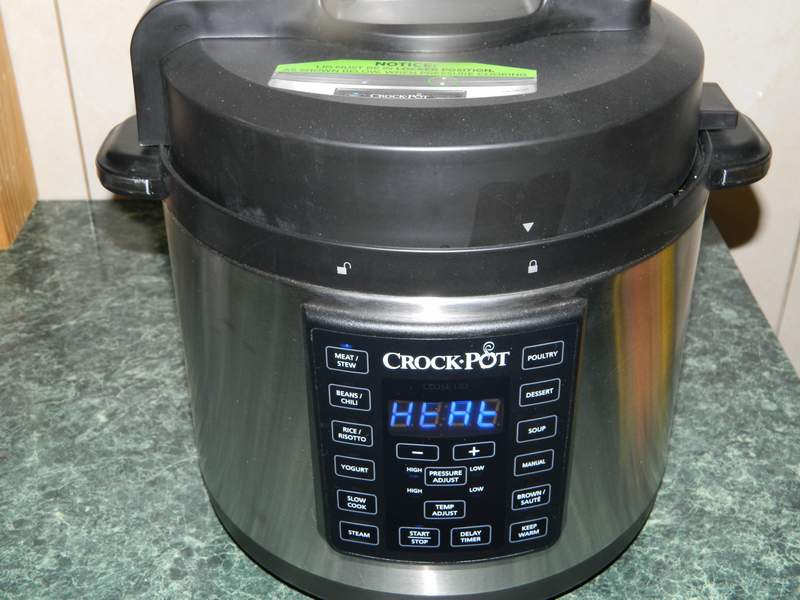 Varza calita cu afumatura la Multicooker-ul Crock-Pot Express