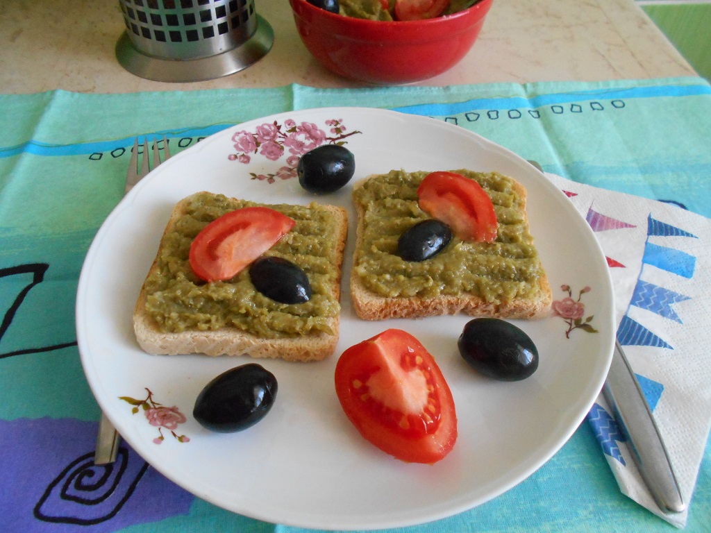 Pasta de fasole verde