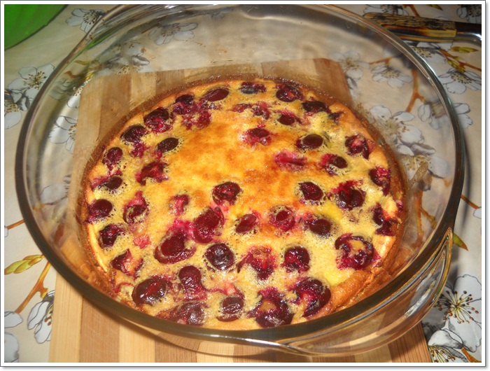 Clafoutis cu visine