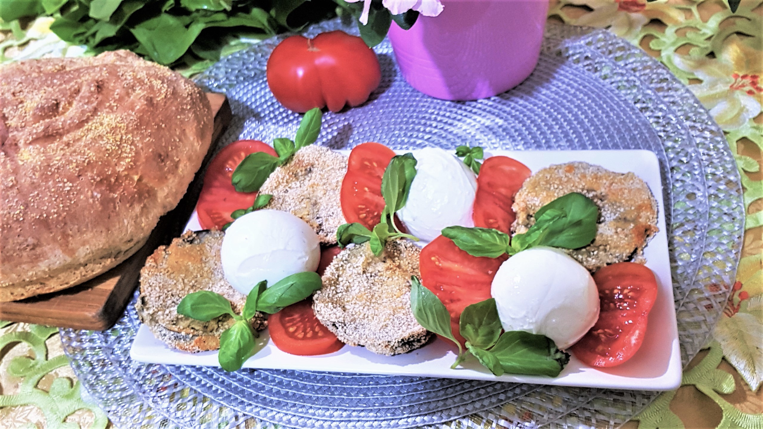 Melanzane caprese - vinete caprese