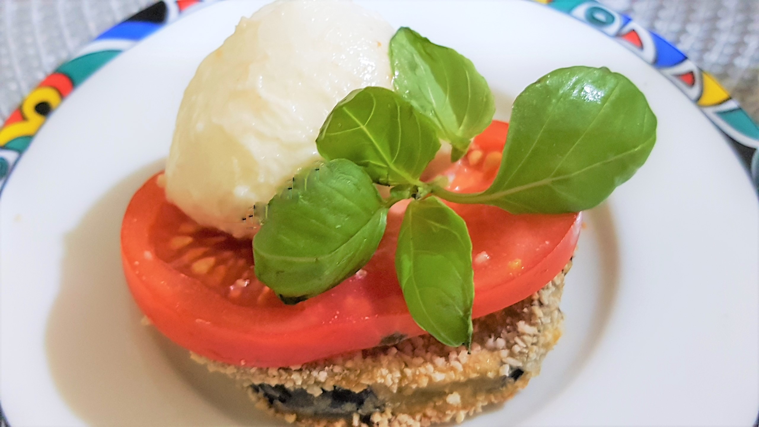 Melanzane caprese - vinete caprese