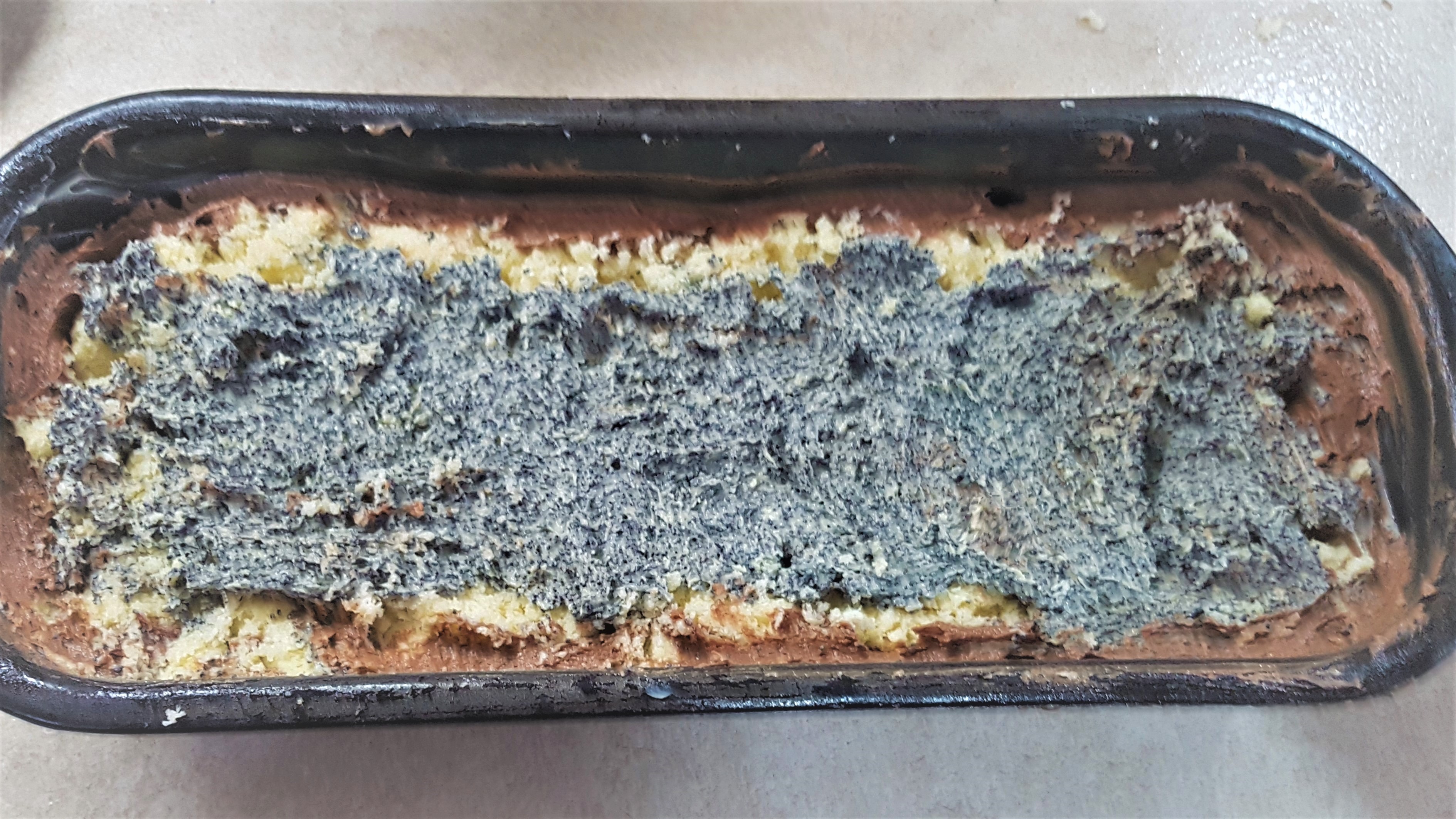 Desert poppy seed coconut bread