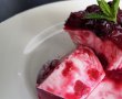 Desert panna cotta cu lapte de migdale si coulis de fructe de padure-9