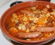 Cassoulet cu fasole, carnati si carne de pui-7