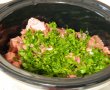 Mancare greceasca de miel capama) gatita la slow cooker Crock Pot-7