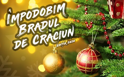 Ornam bradul de Craciun - editia 2020