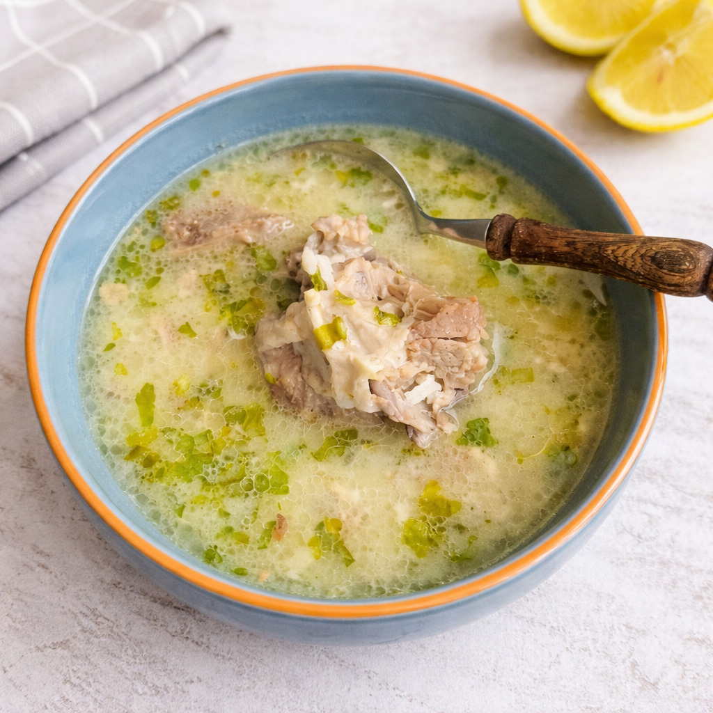 Ciorba greceasca de miel