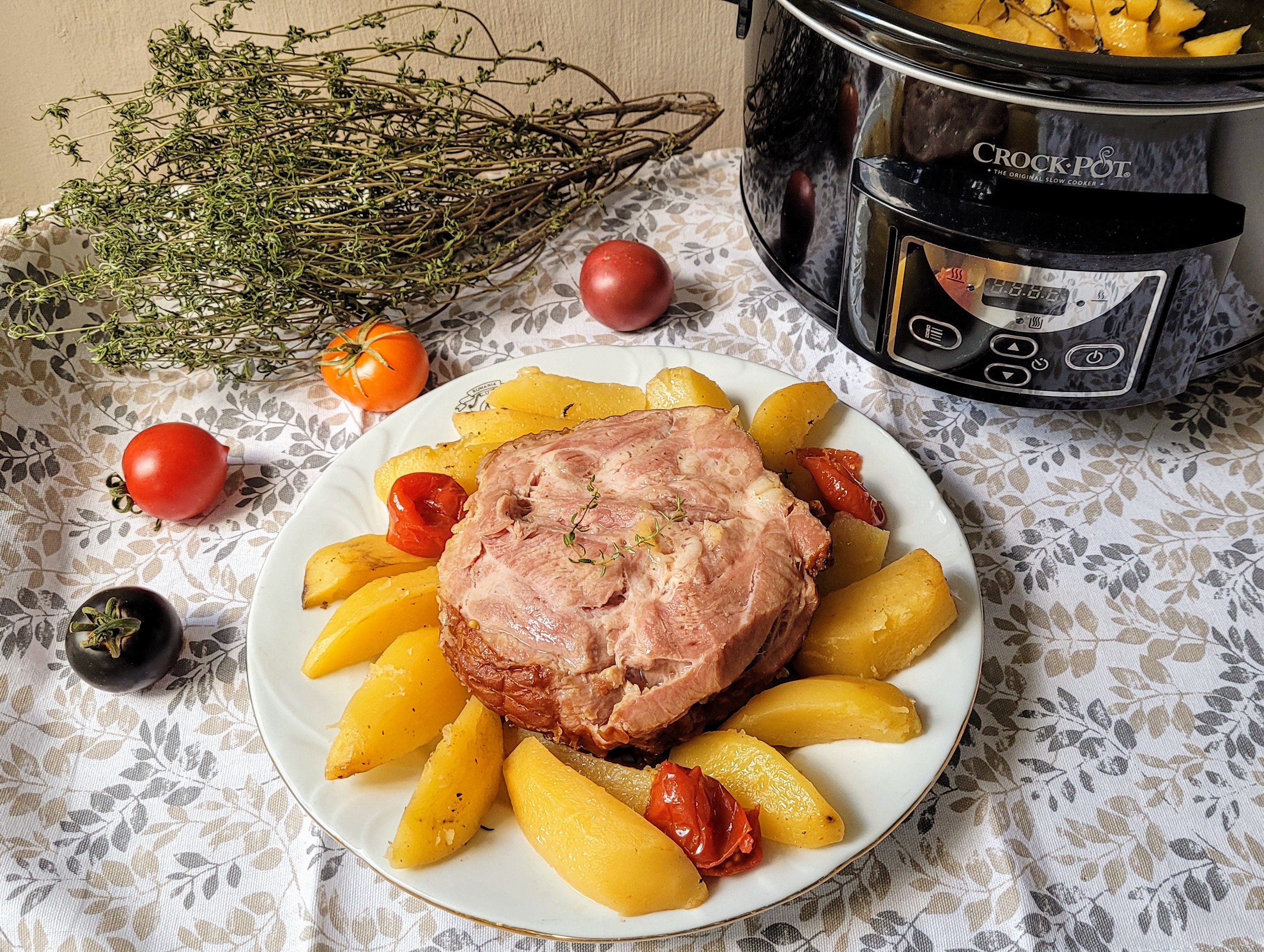 Ciolan dezosat la slow cooker Crock Pot