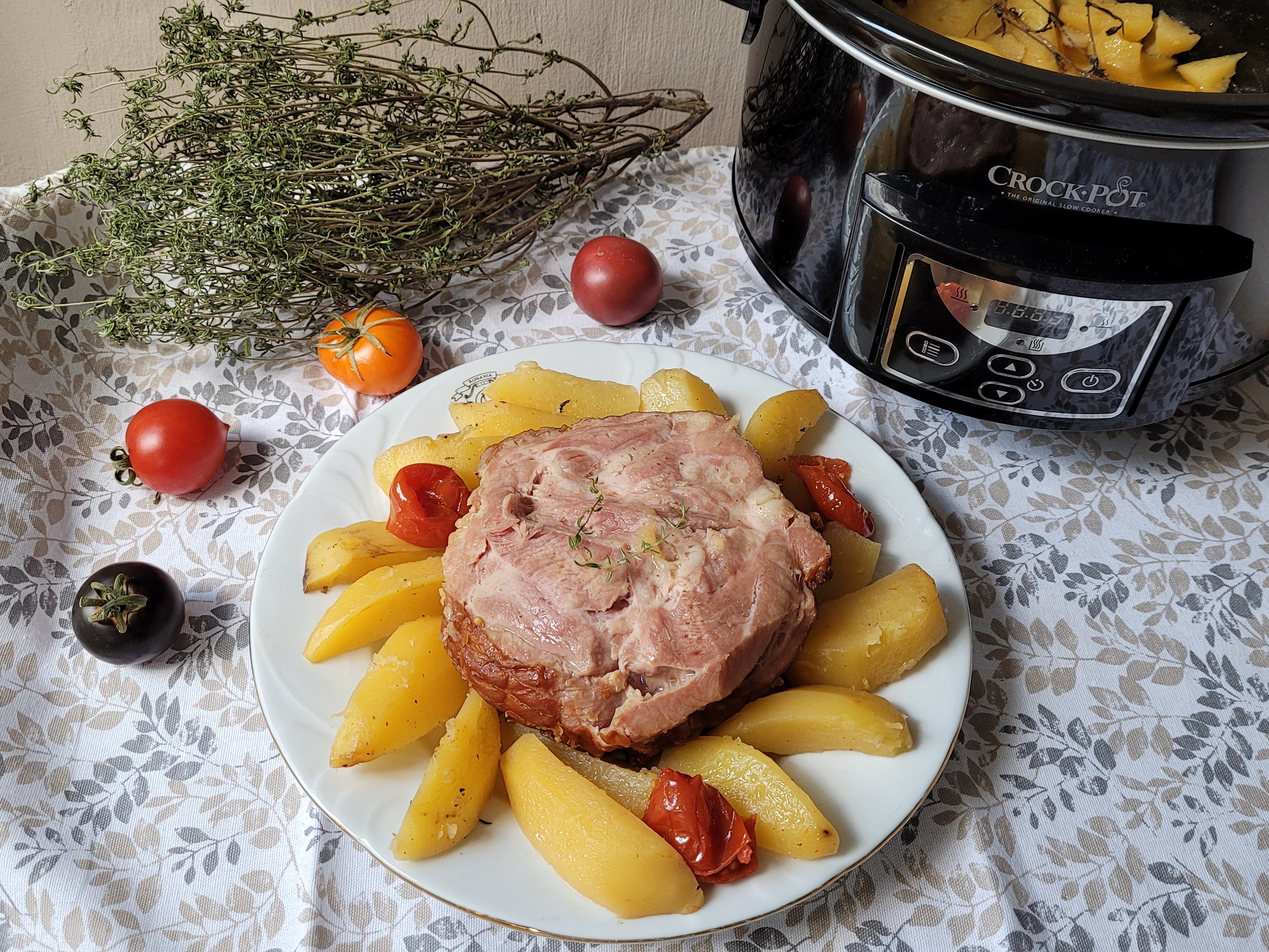 Ciolan dezosat la slow cooker Crock Pot