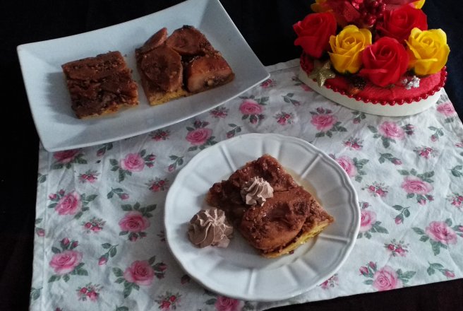 Desert tarta cu pere si aluat foietaj