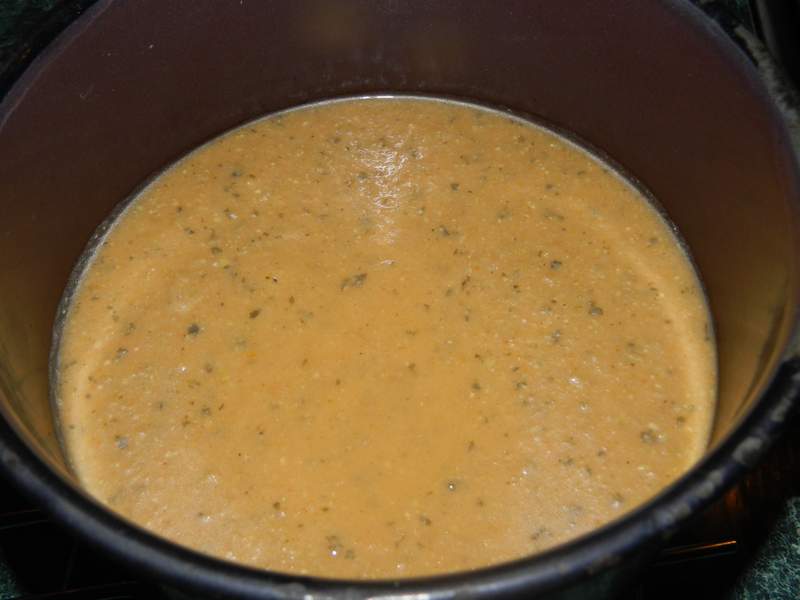 Supa crema de legume