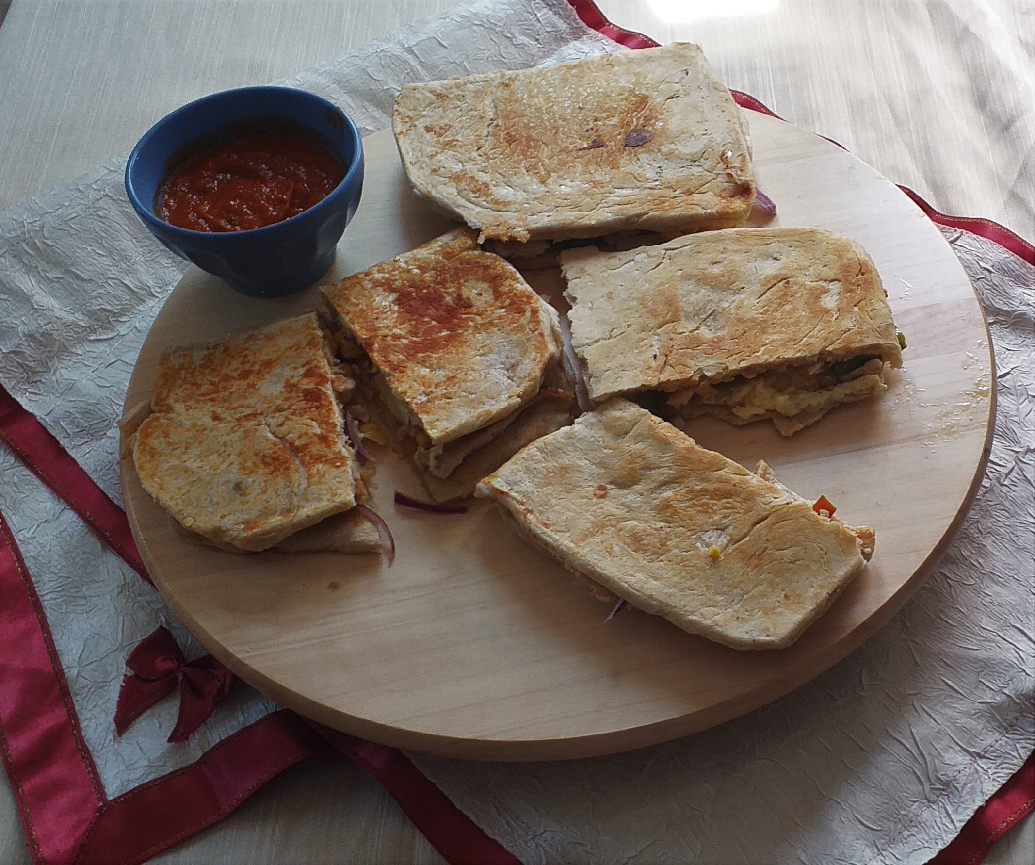 Quesadilla cu pui