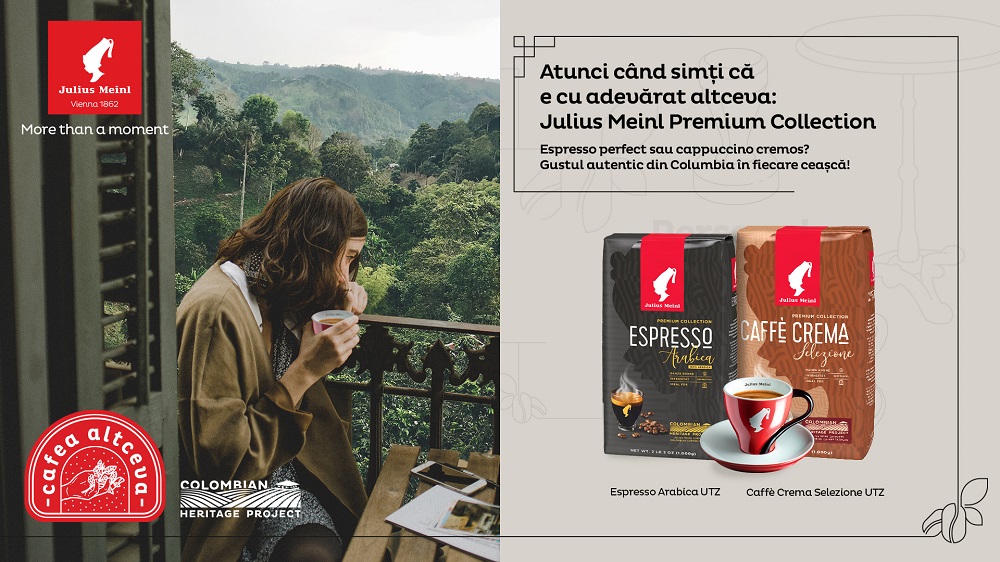 Julius Meinl îți propune gustul columbian definit de expertiza vieneză