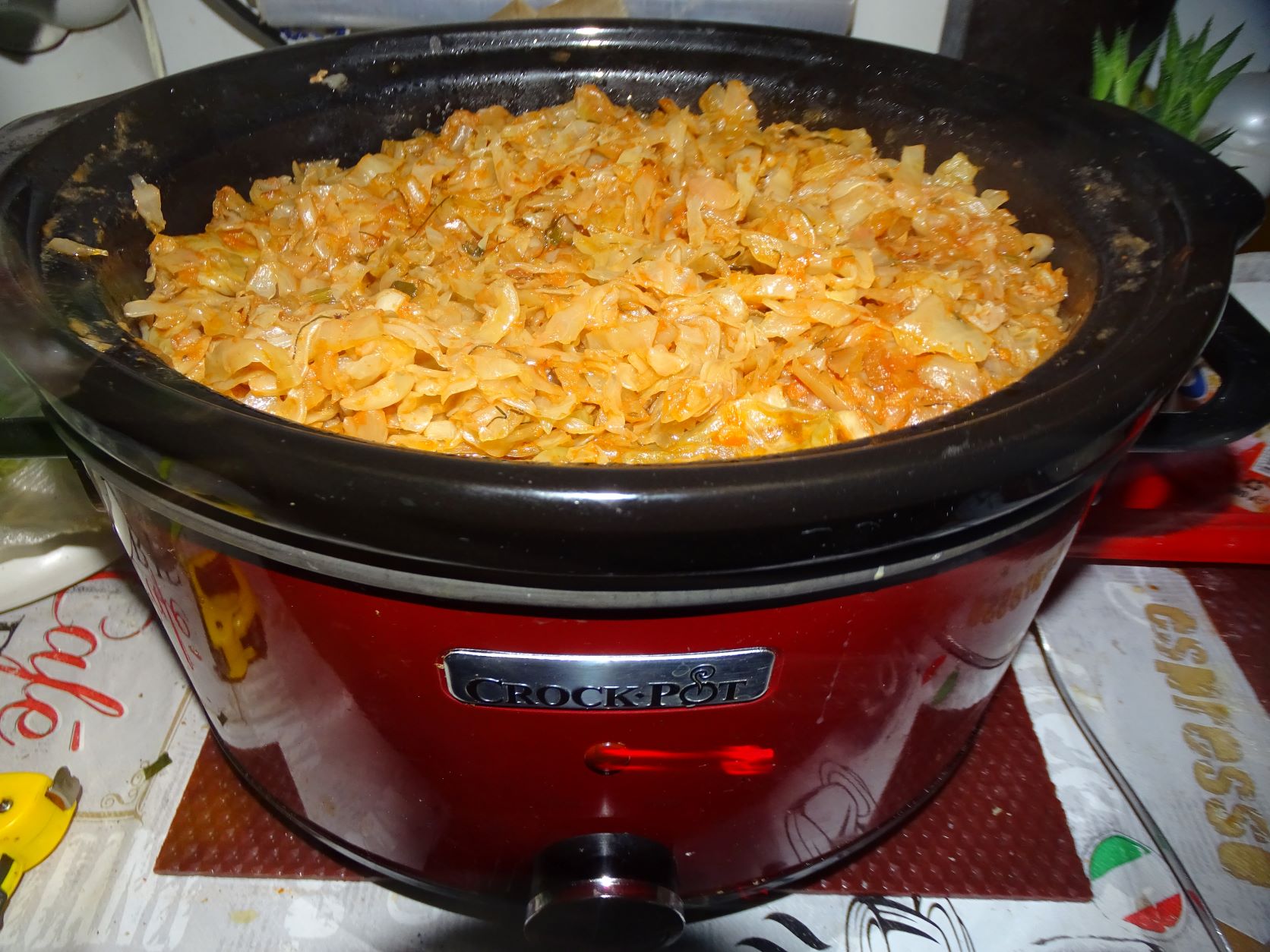 Sarmale in foi de varza la slow cooker Crock Pot