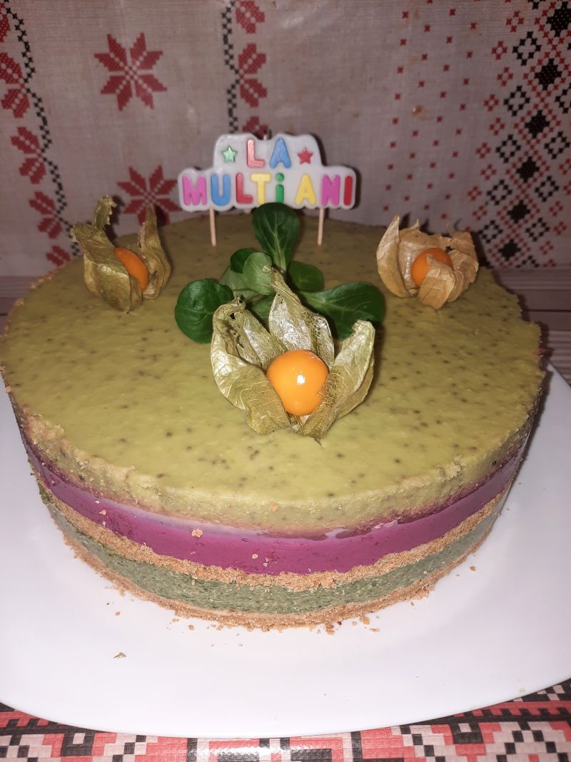 Aperitiv tort sarat/Cheesecake sarat