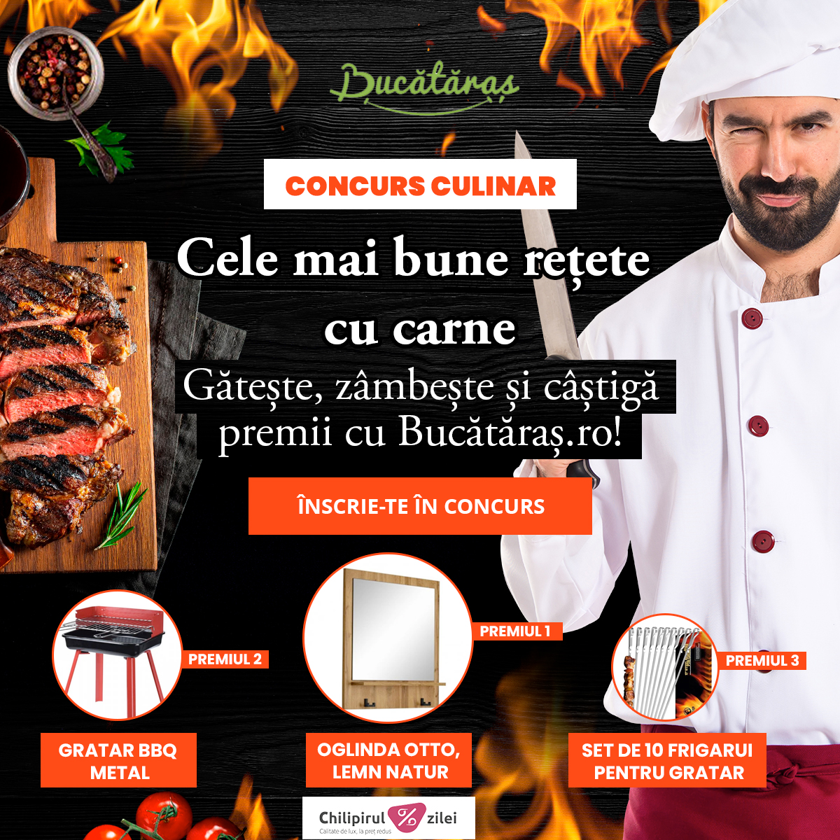 Concurs Culinar - Cele mai bune rețete cu carne