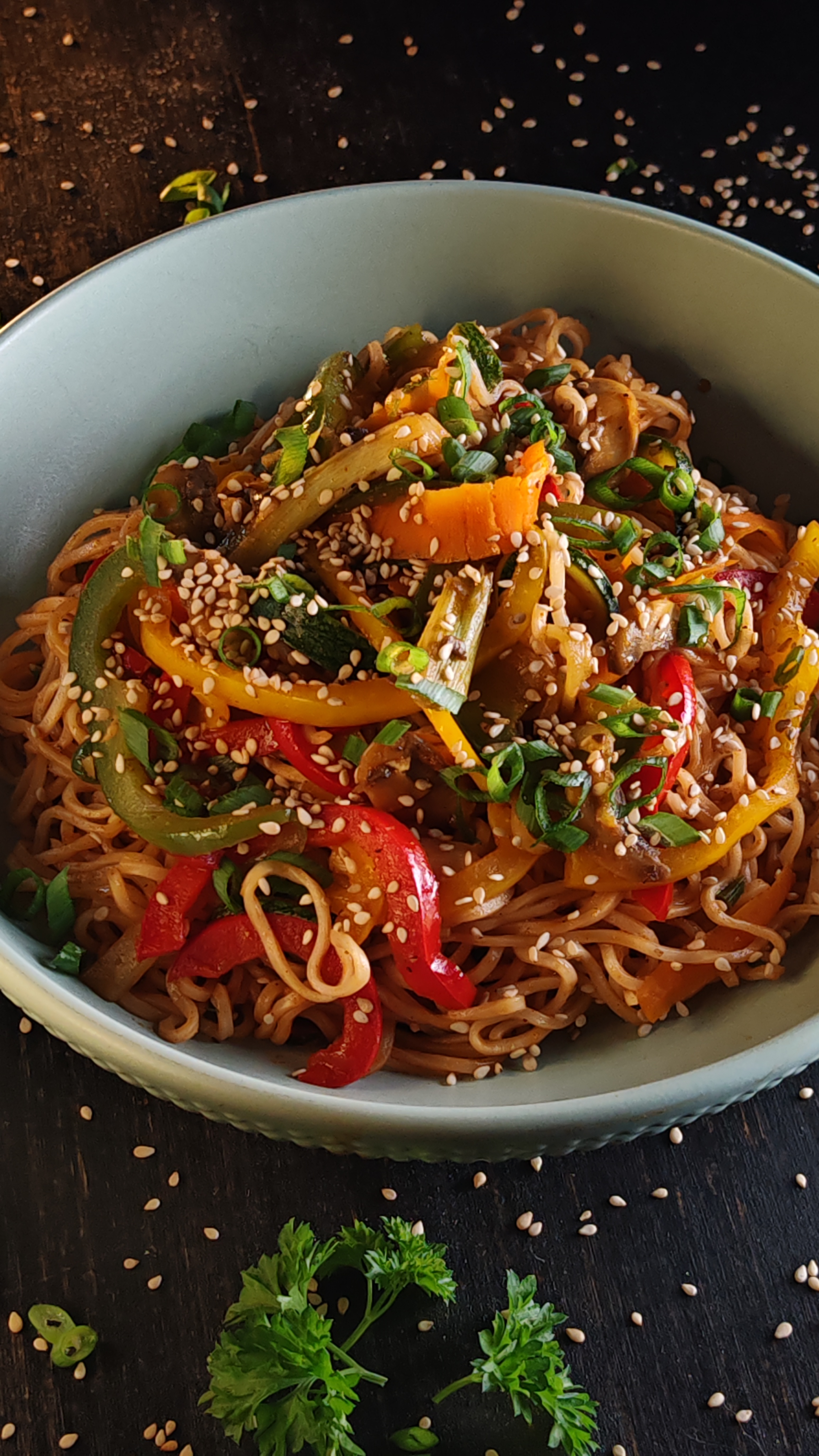 Noodles cu legume - Rețeta gustoasă de post