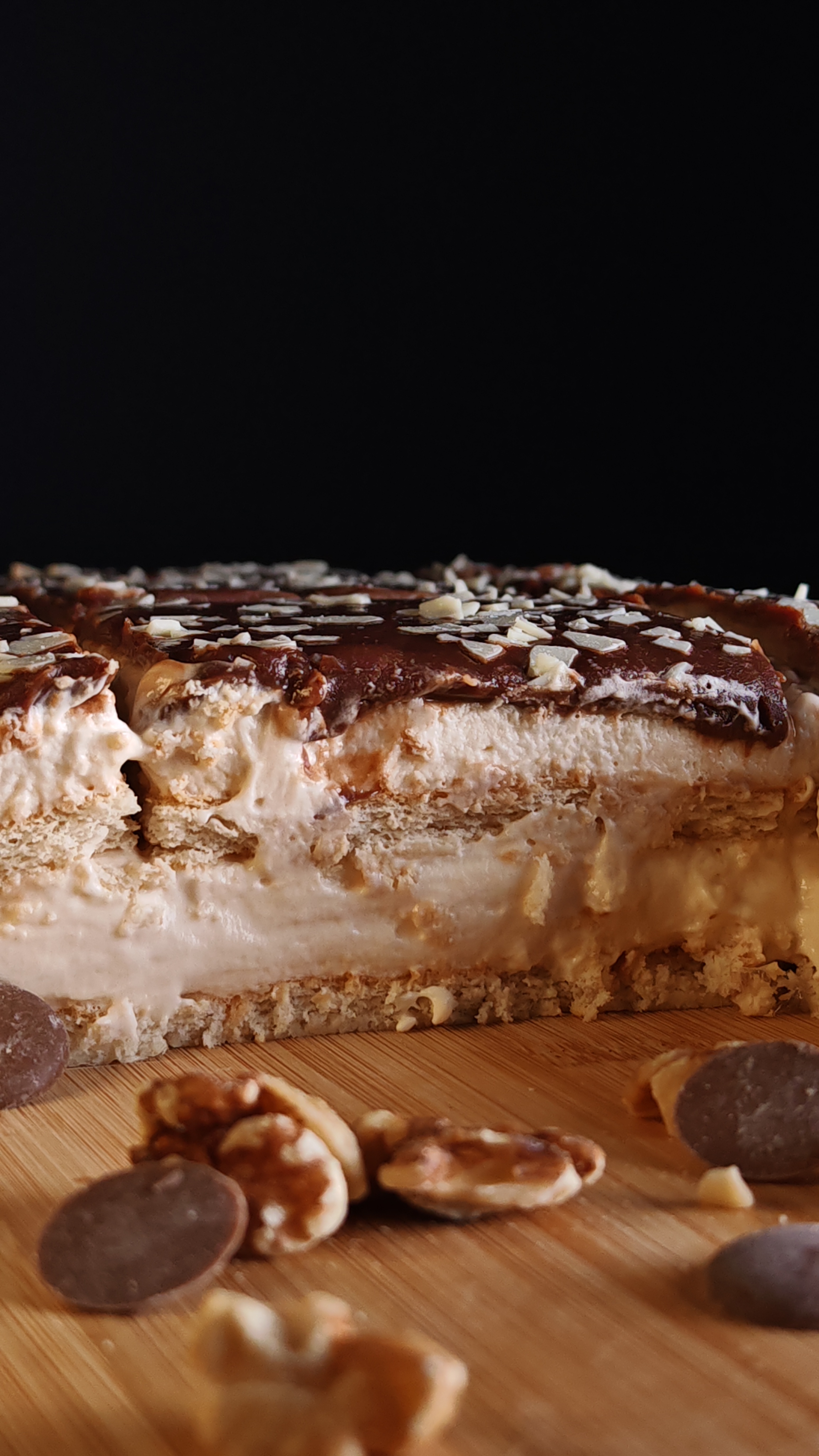 Prăjitura cu biscuiți și cremă de vanilie - Deliciu fin și cremos