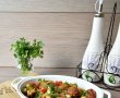 Mancare cu vinete, dovlecei si chorizo - Reteta gustoasa si usoara-6