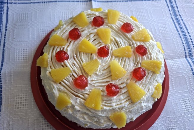 Tort Pina Colada (cu ananas)