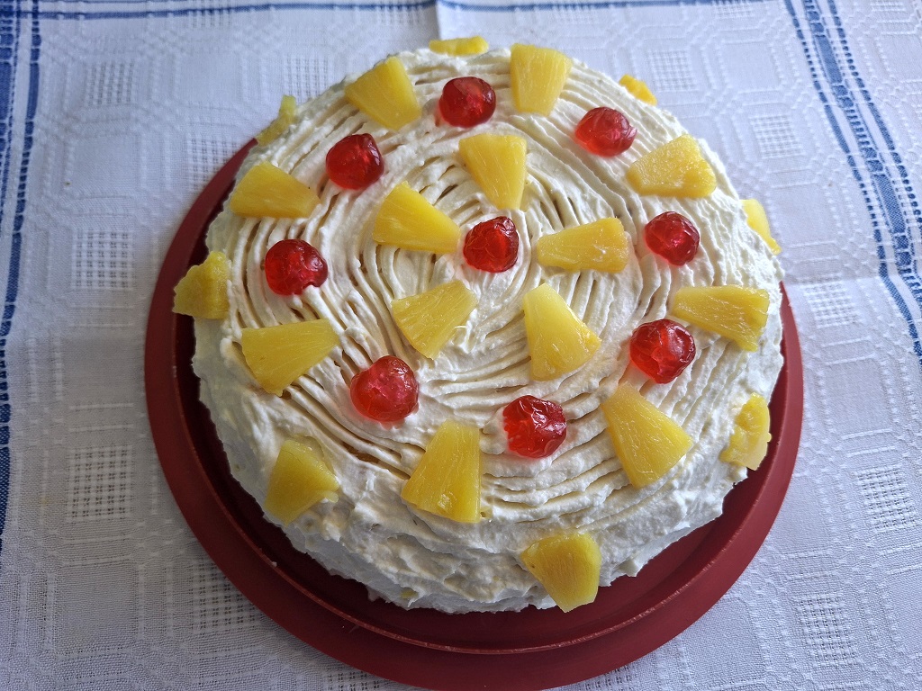 Tort Pina Colada (cu ananas)