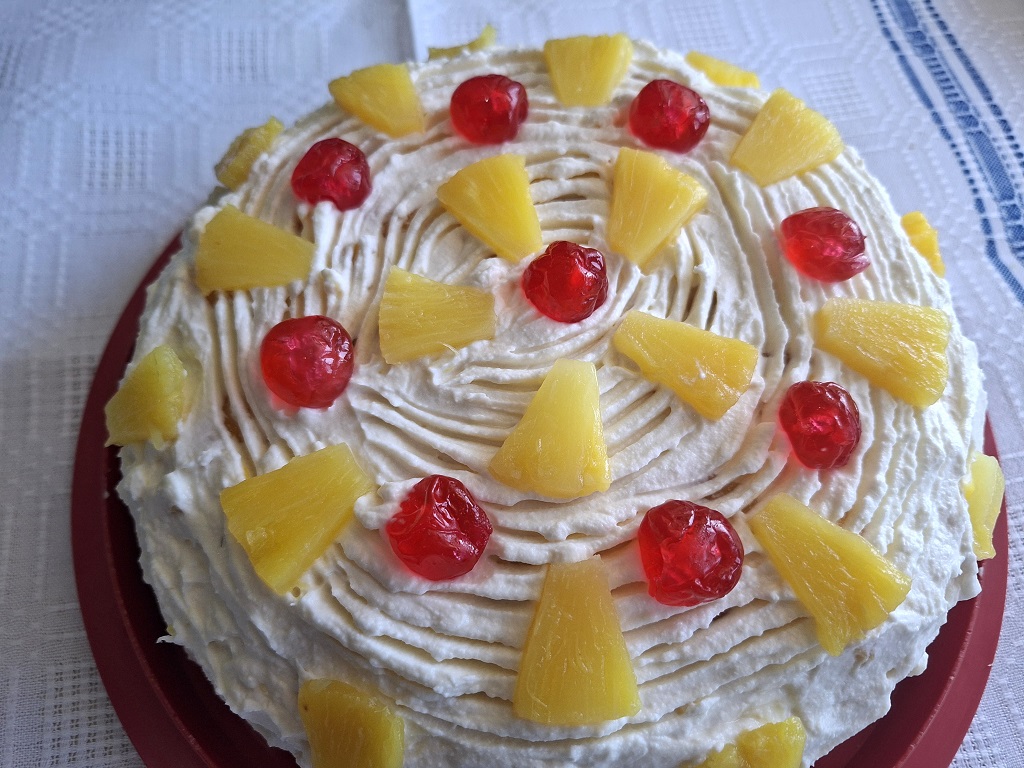 Tort Pina Colada (cu ananas)