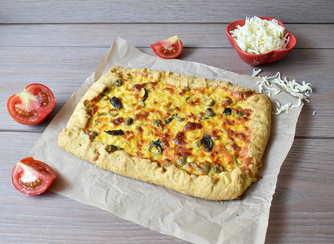 Tarta cu porumb si mozzarella