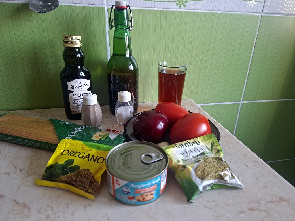 Spaghete cu ton - Reteta simpla si gustoasa