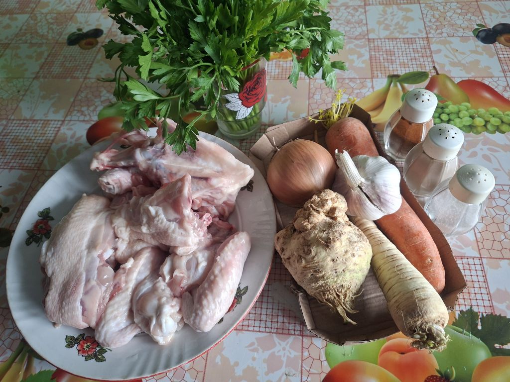 Supa de pui cu galuste de gris – ca la mama acasa