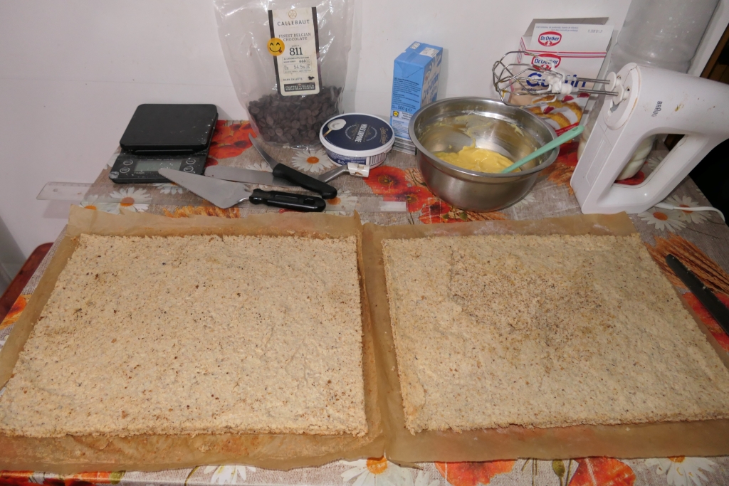 Prajitura cu lamaie si ciocolata neagra