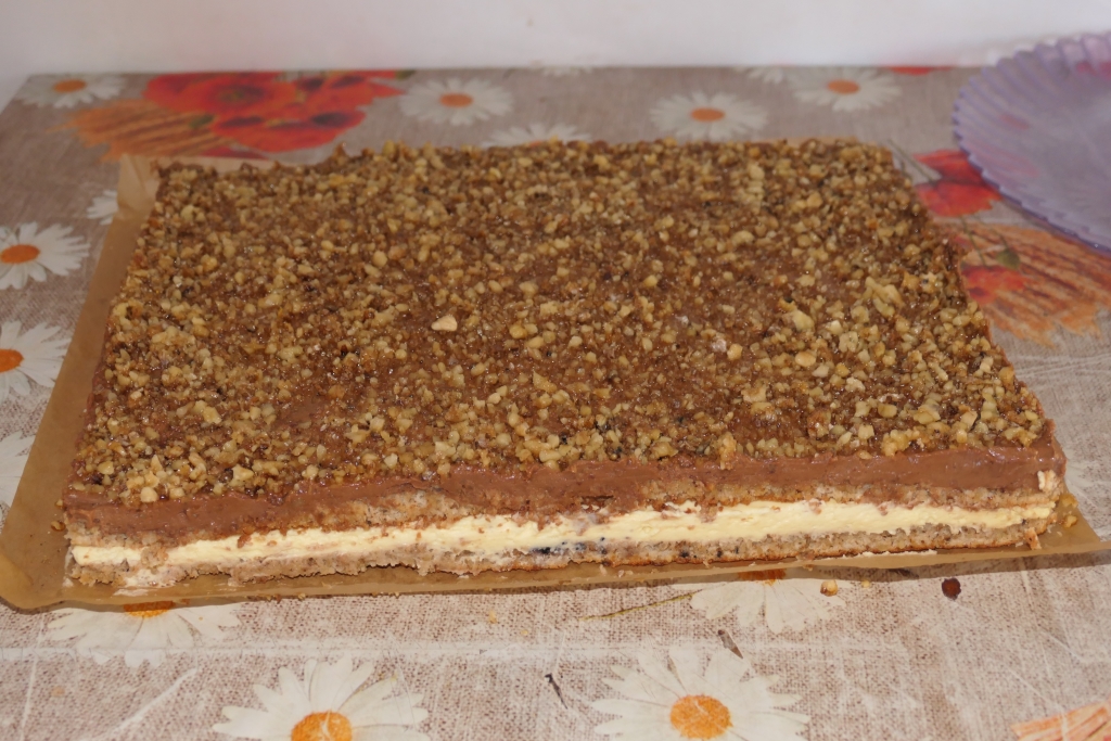 Prajitura cu lamaie si ciocolata neagra