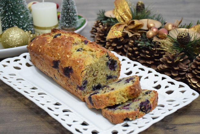 Banana bread cu afine si nuci - Reteta delicioasa