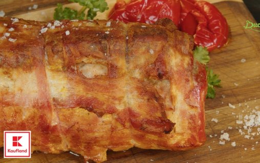 Ruladă de porc umplută pentru mese festive – Rețetă savuroasă recomandată de Kaufland