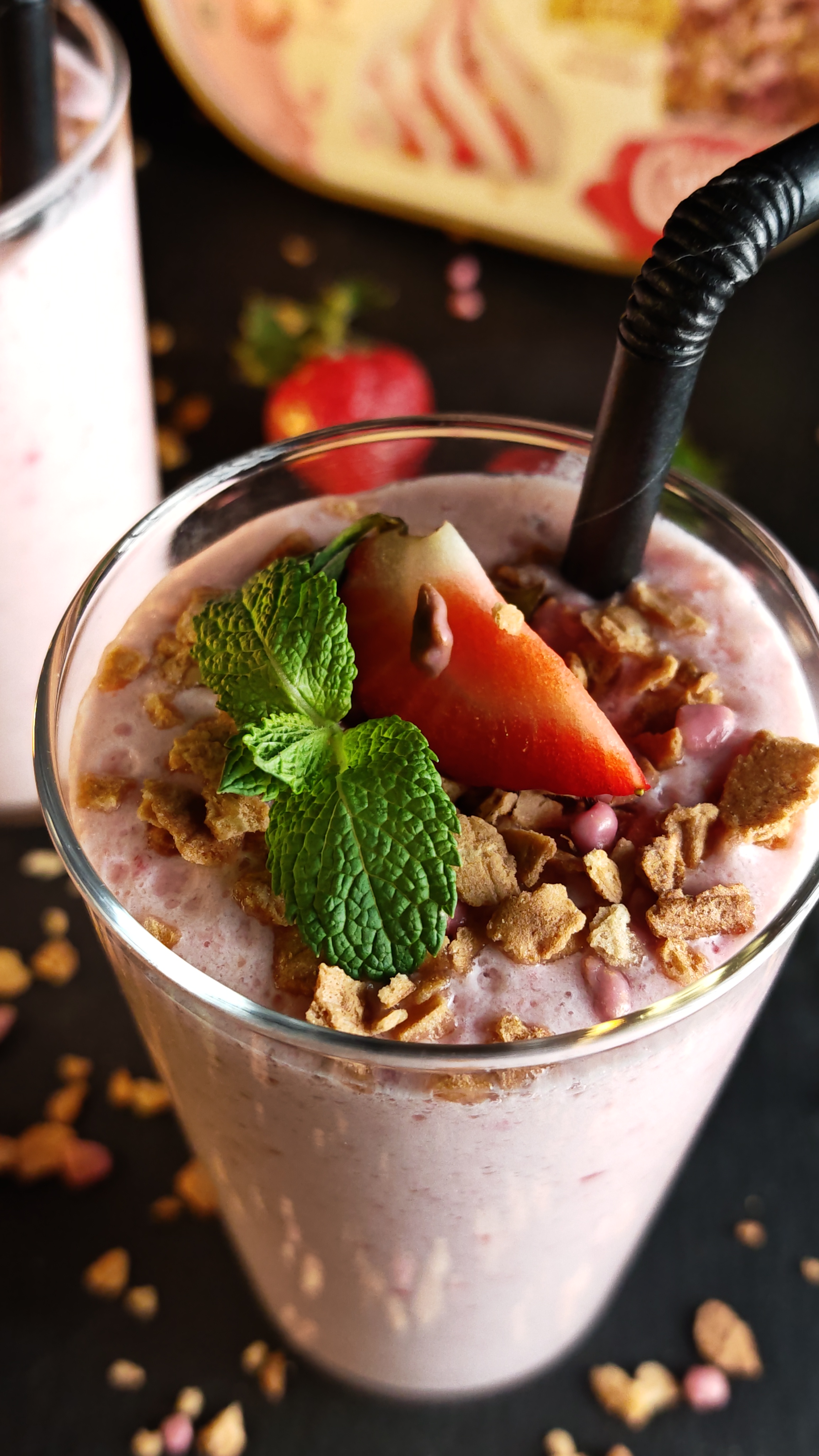 Shake cu înghețată de căpșuni - Deliciu răcoritor de vară